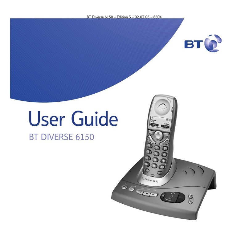 BT Diverse 6150 user guide