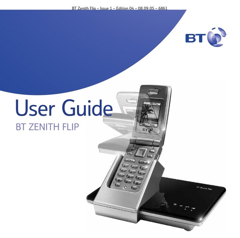 BT Zenith Flip 6861 User manual BT Zenith Flip 6861 User manual