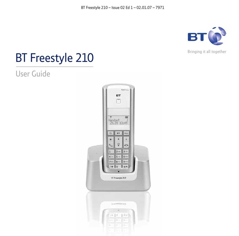BT FREESTYLE 210 User manual