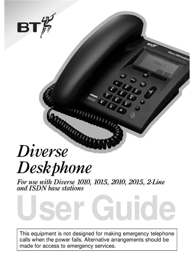 BT Diverse 2010 user guide