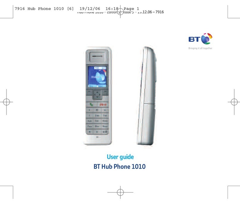 BT DIVERSE 1010 User manual BT DIVERSE 1010 User manual