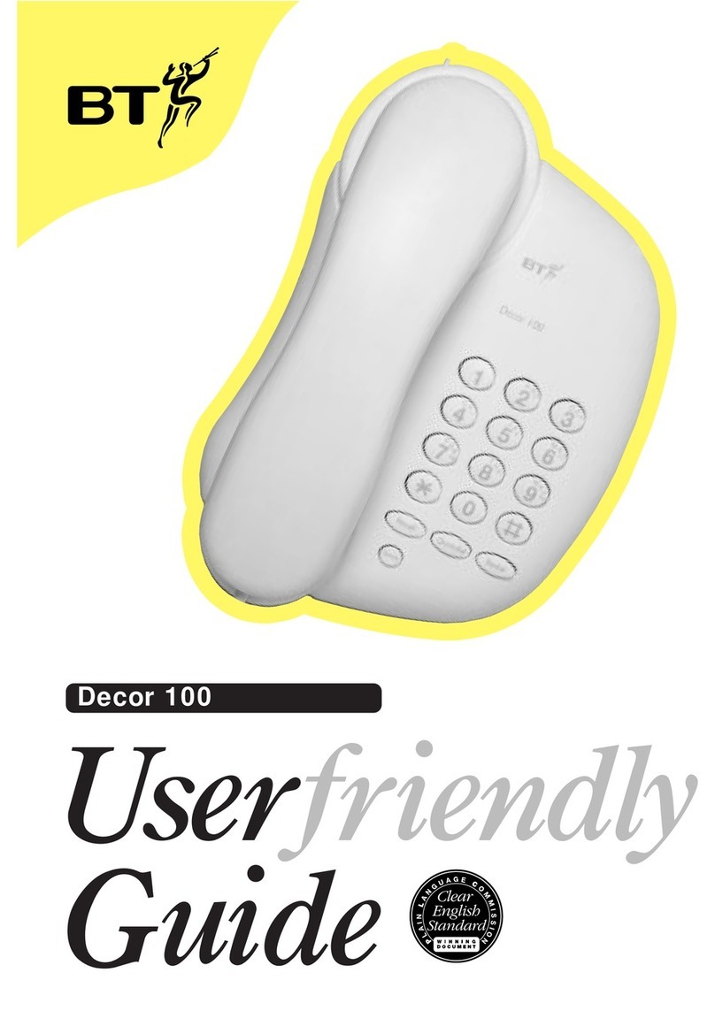 BT Decor 100 User manual