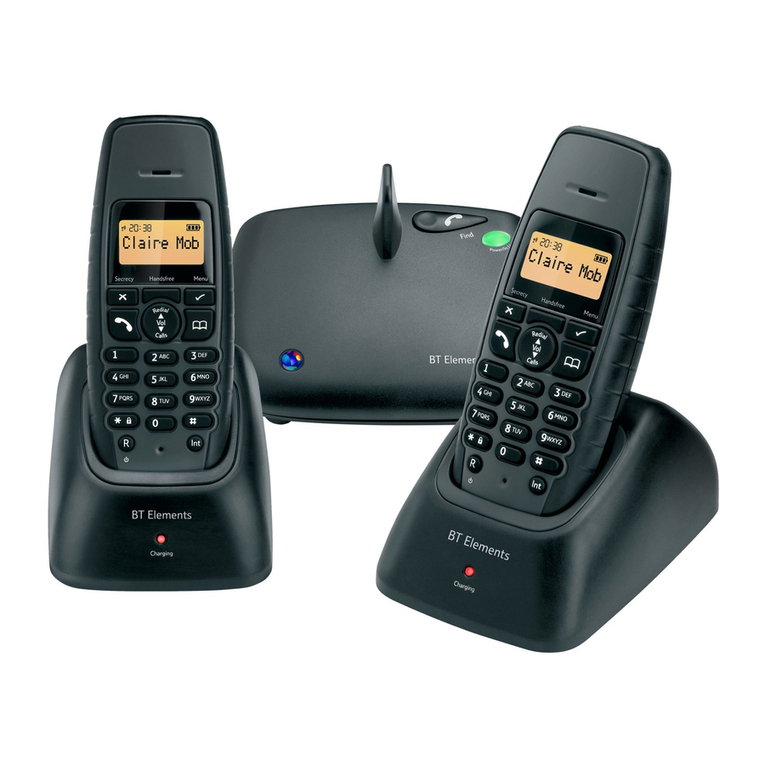 BT Digital Cordless Telephone User manual