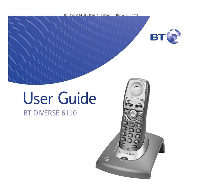 BT Diverse 6110 User manual