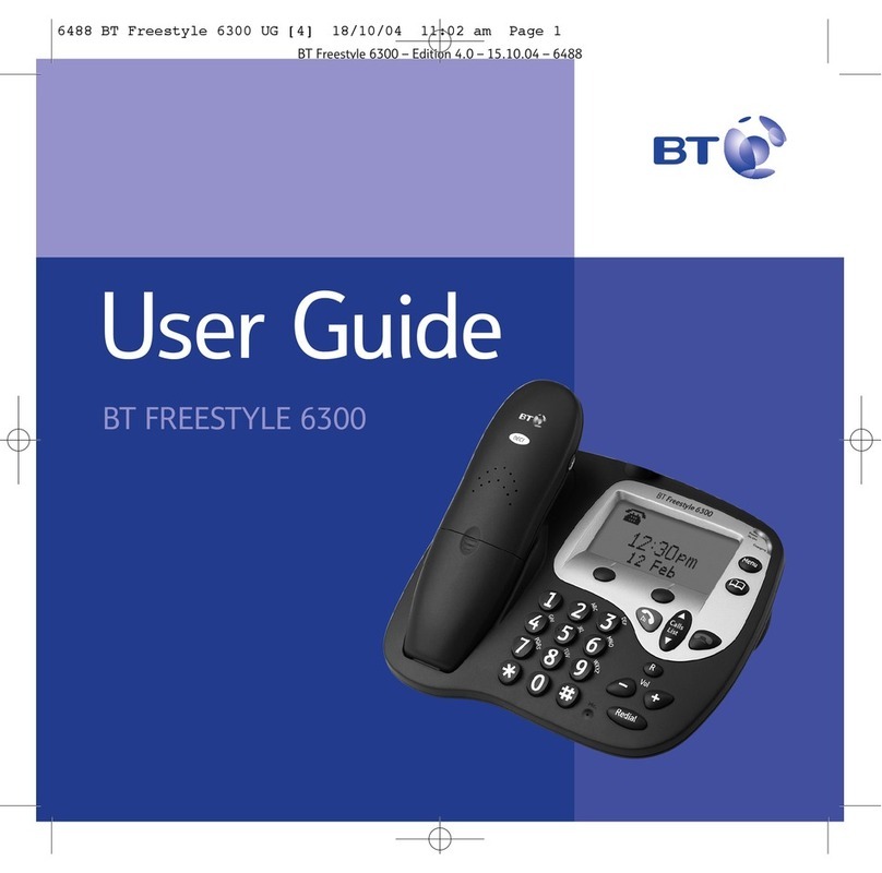 BT FREESTYLE 6300 user guide