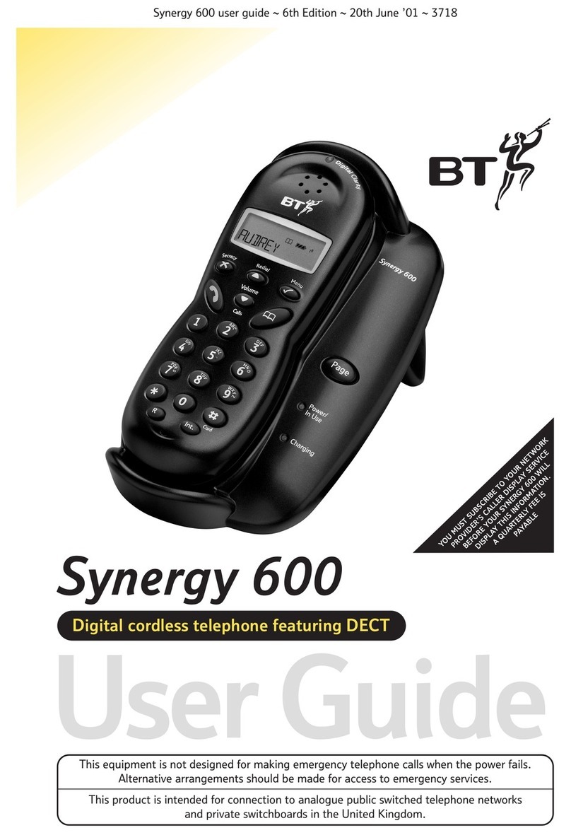 BT RELATE 600 user guide