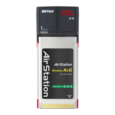Buffalo AirStation Dual A&G WLI-CB-AG108HP User manual Buffalo AirStation Dual A&G WLI-CB-AG108HP User manual