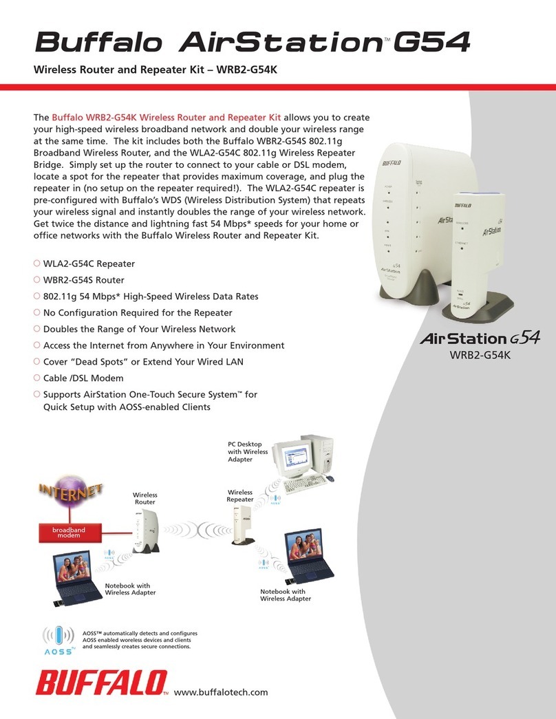 Buffalo WLA2-G54C User manual