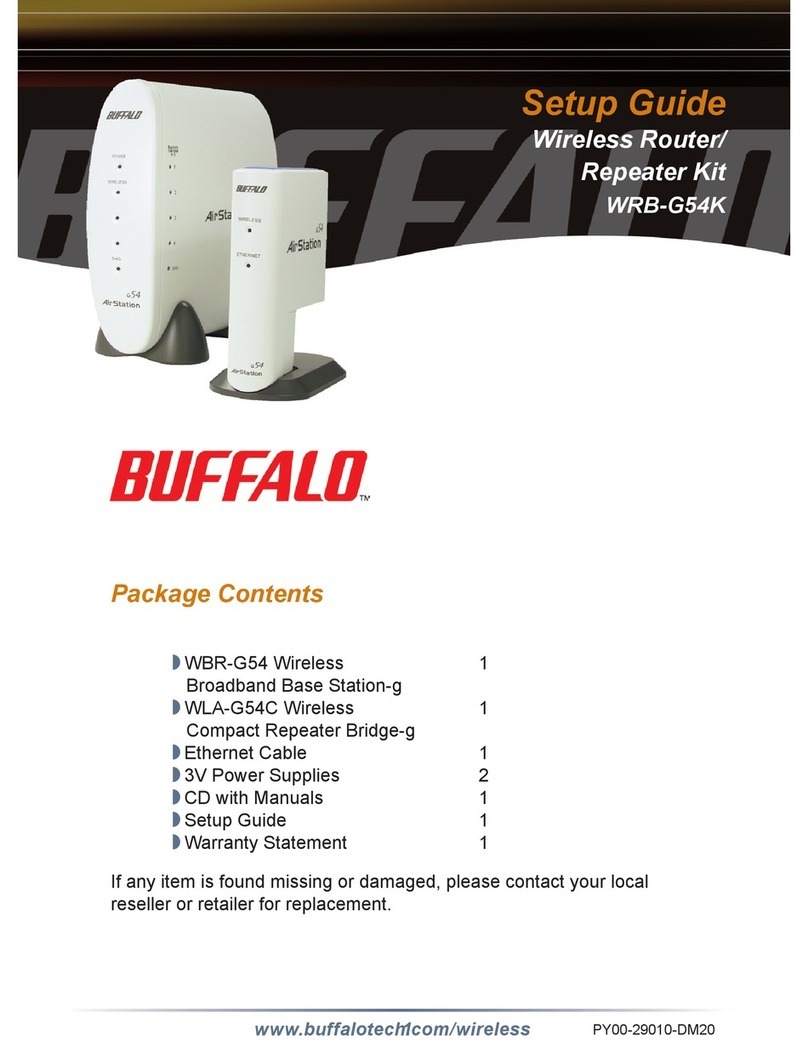 Buffalo AirStation G54 WLA-G54C User manual Buffalo AirStation G54 WLA-G54C User manual