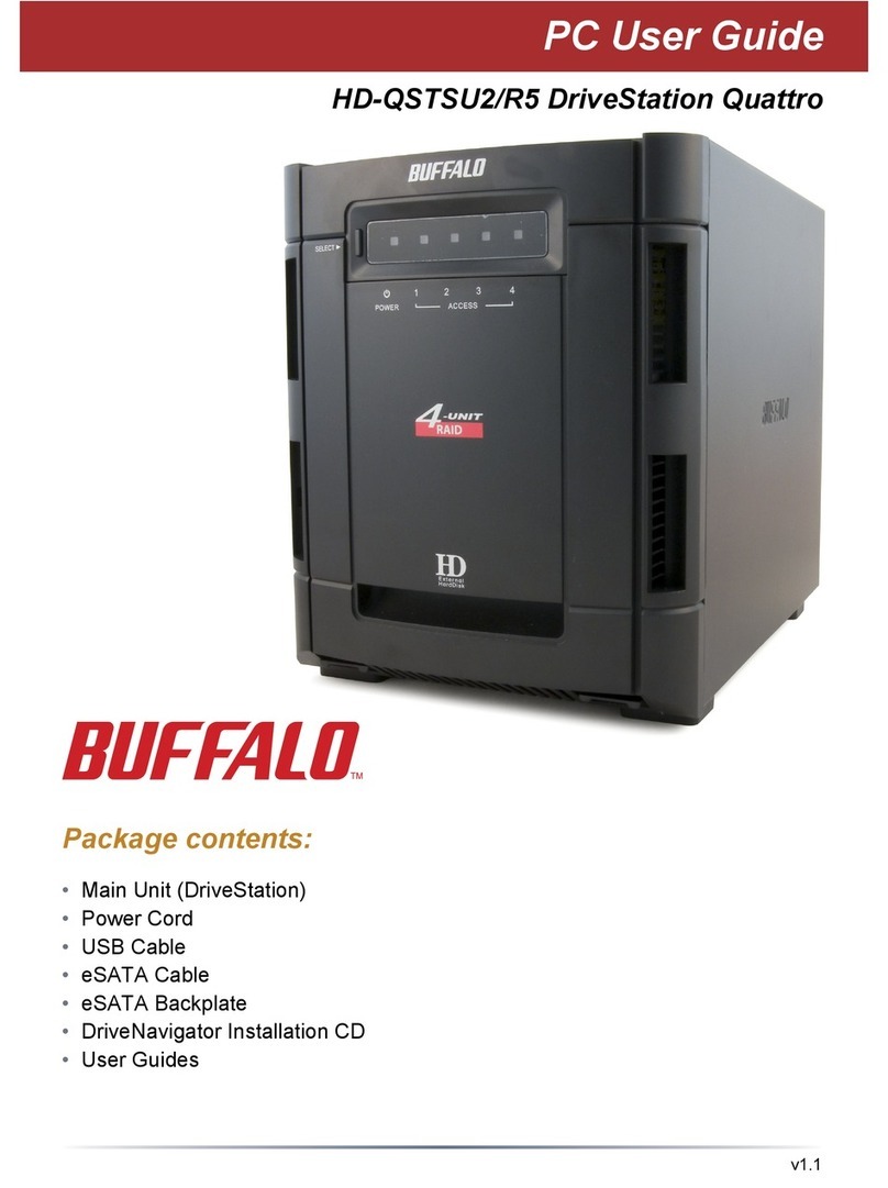 Buffalo HD-QSTSU2/R5 DriveStation Quattro user guide
