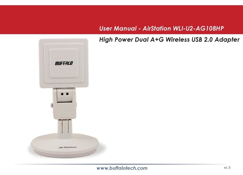 Buffalo WLI-U2-AG108HP User manual