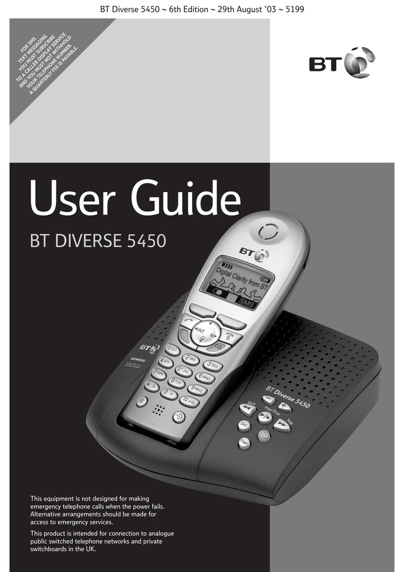 BT BT Diverse 5450 User manual