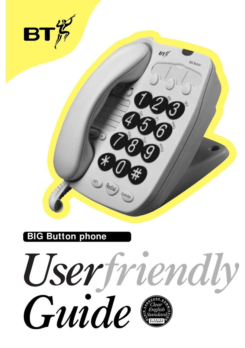 BT BIG BUTTON PLUS User manual