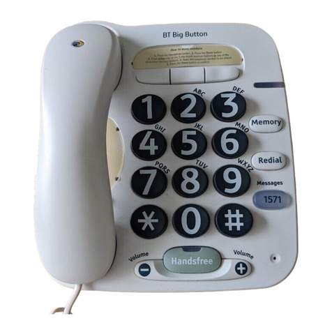 BT Big Button 100 User manual