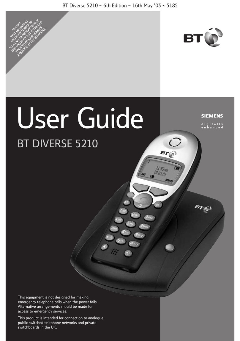 BT DIVERSE 5210 User manual