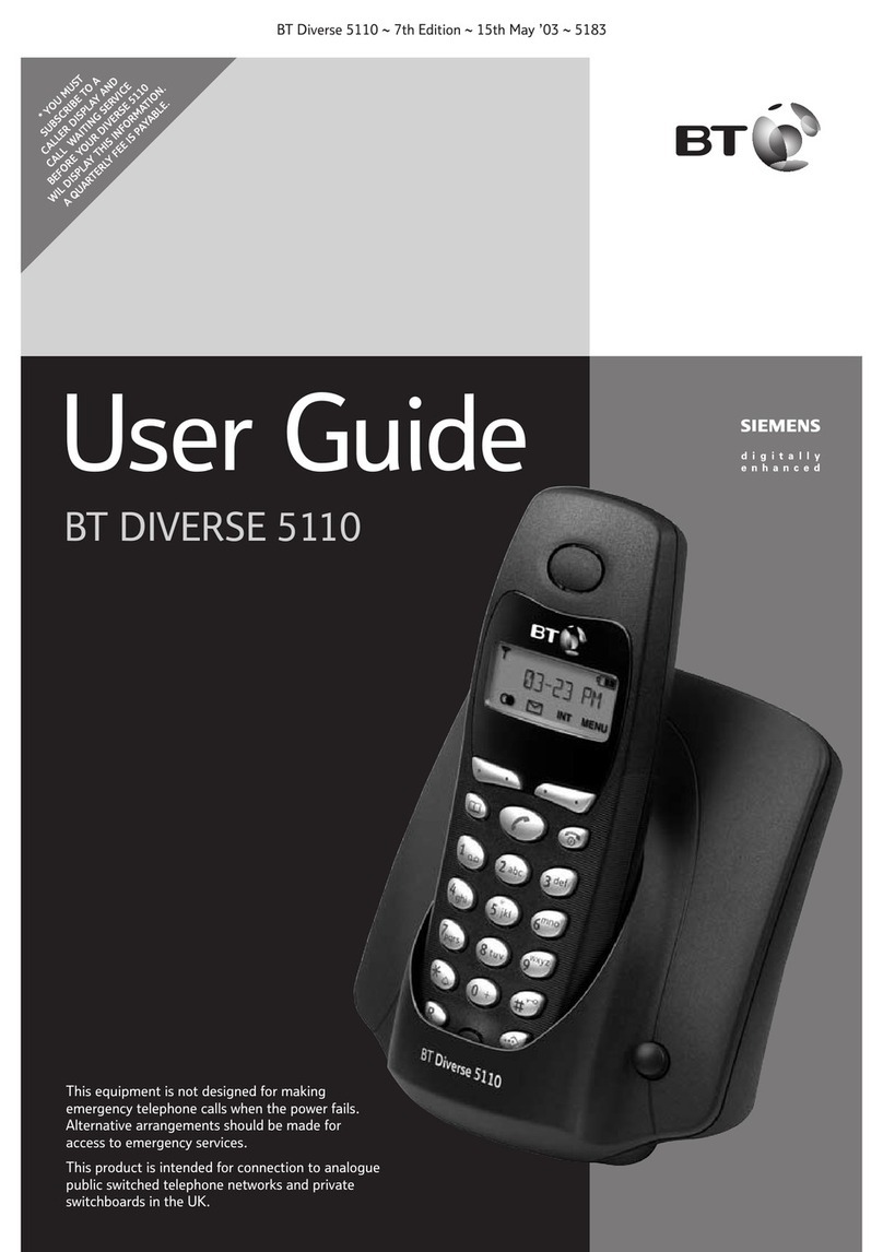 BT DIVERSE 5110 User manual