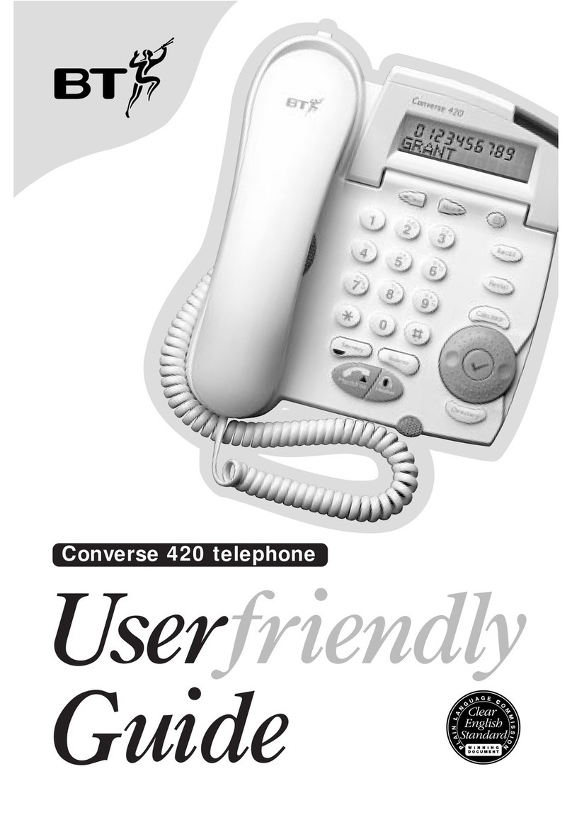 BT Converse 420 User manual