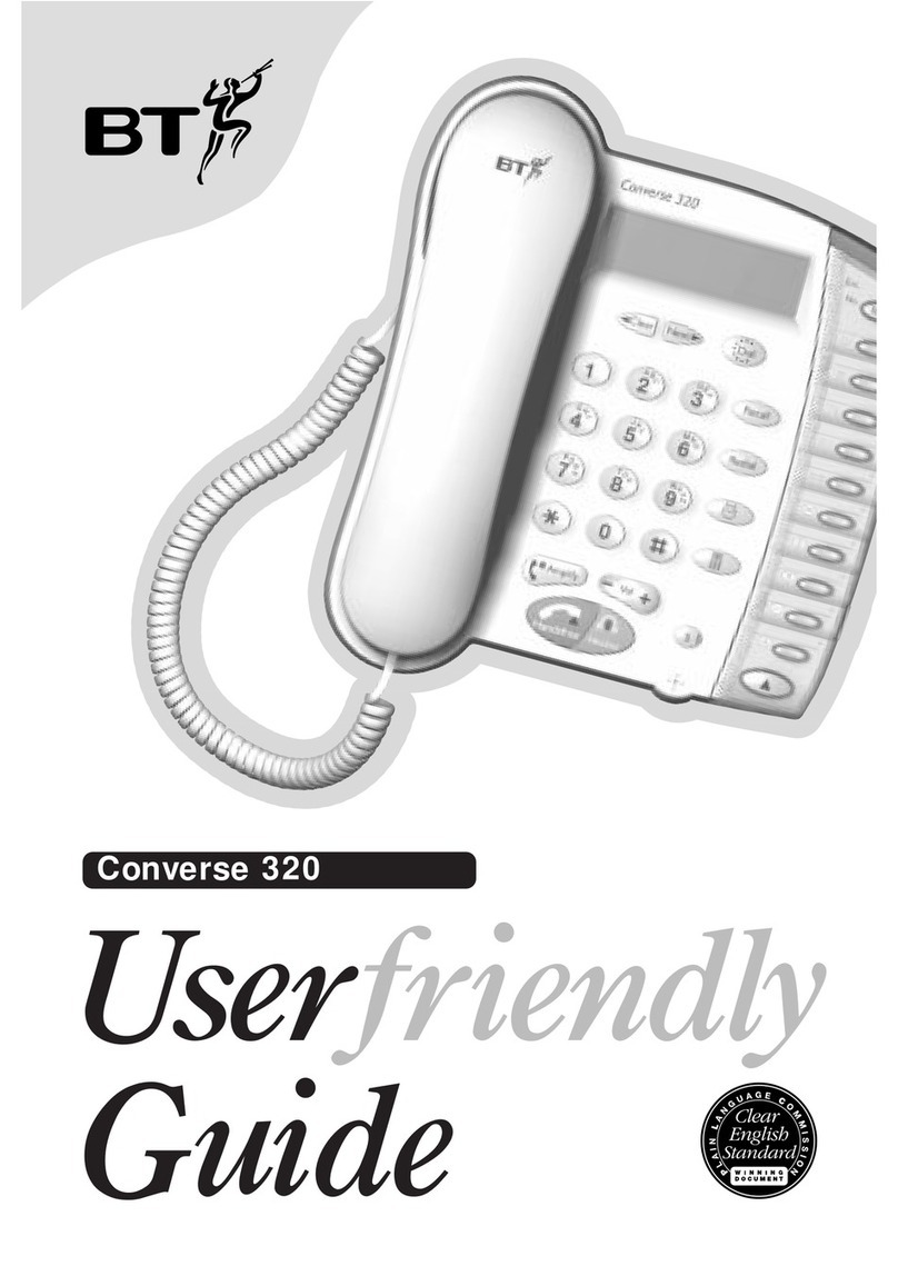 BT Converse 320 User manual