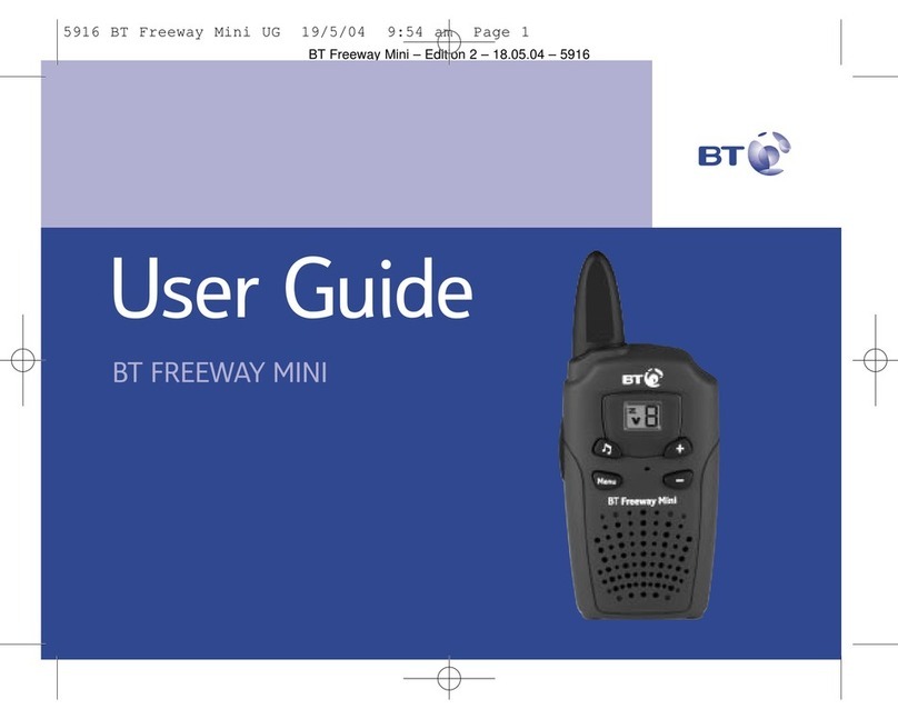 BT Mobile Radio User manual