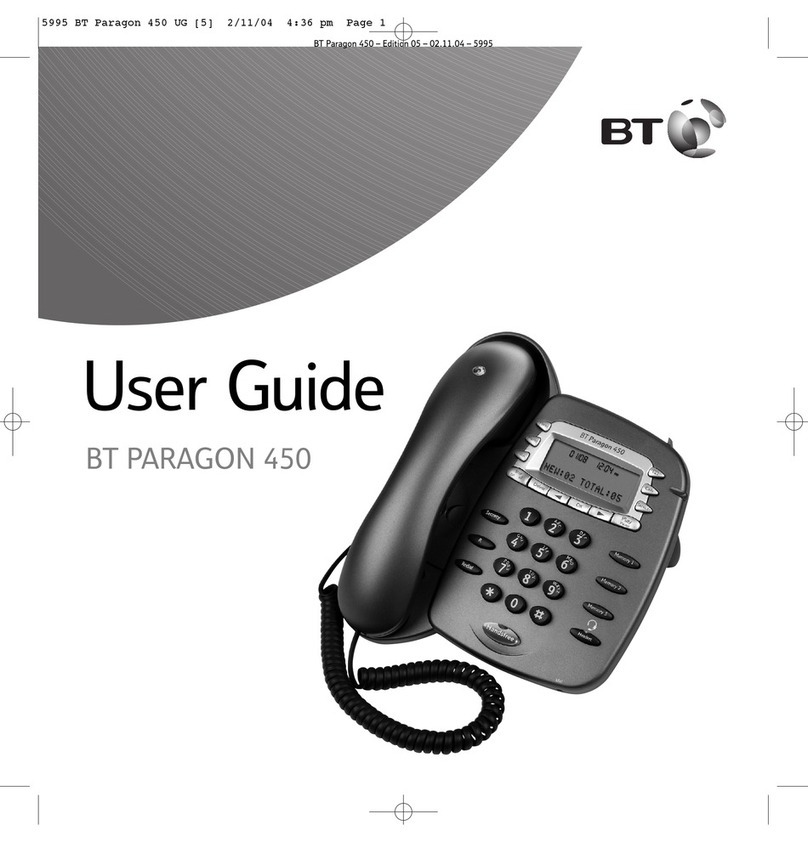 BT PARAGON450 user guide