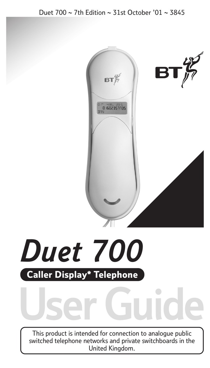 BT Synergy 700 user guide