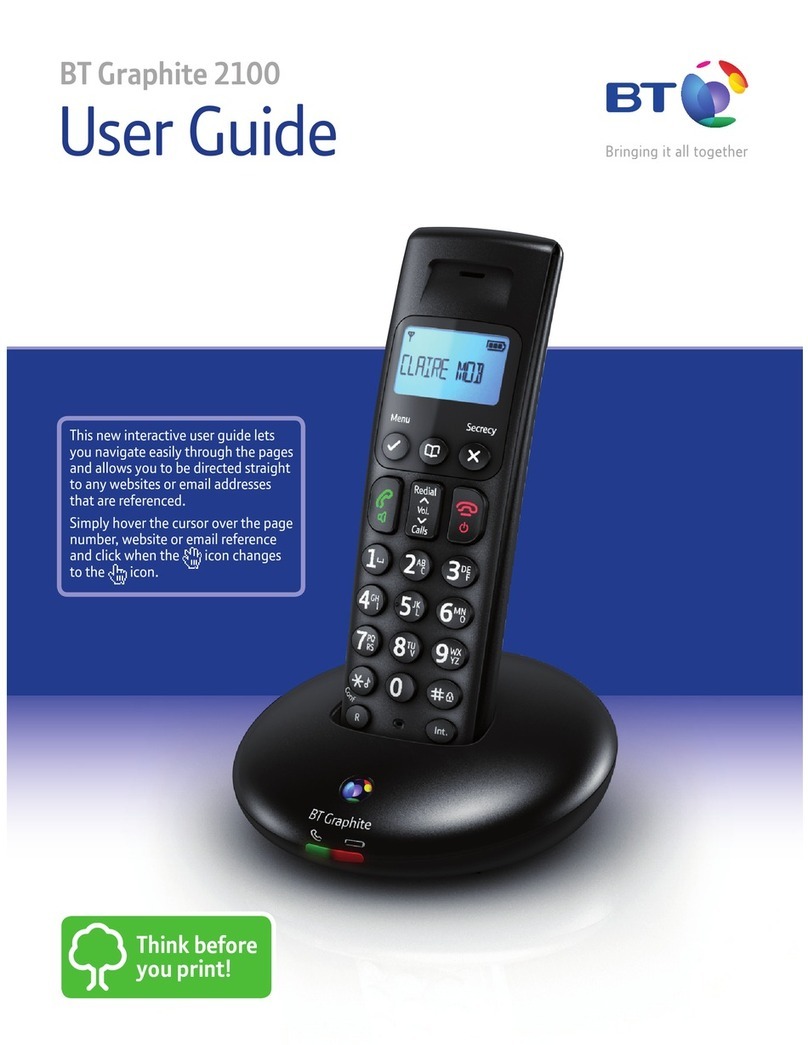 BT GRAPHITE 2100 user guide BT GRAPHITE 2100 user guide