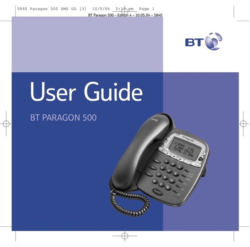 BT PARAGON 500 user guide