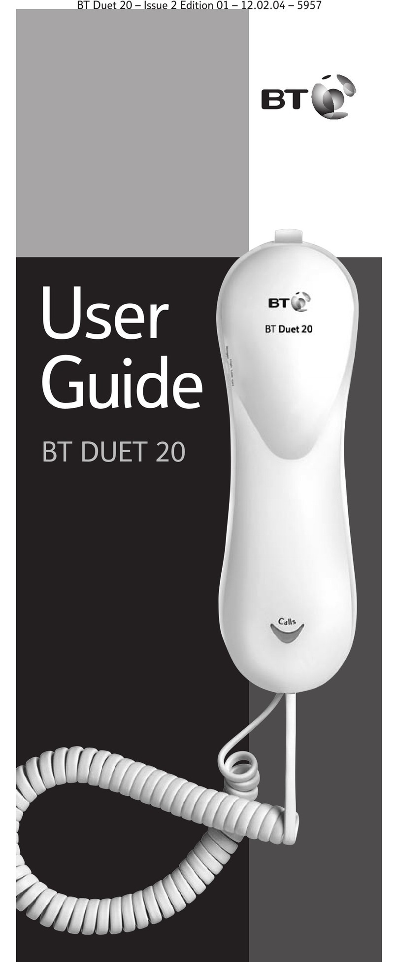 BT Duet 20 user guide