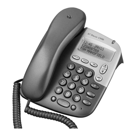 BT Decor 1300 User manual