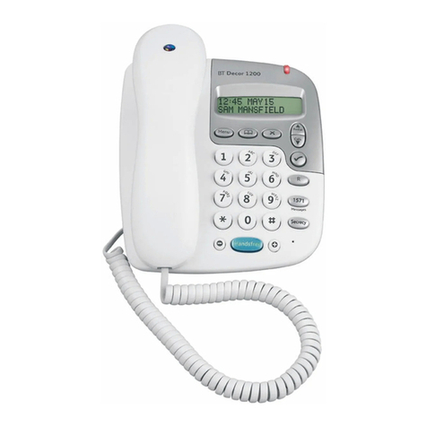 BT Decor 1200 User manual
