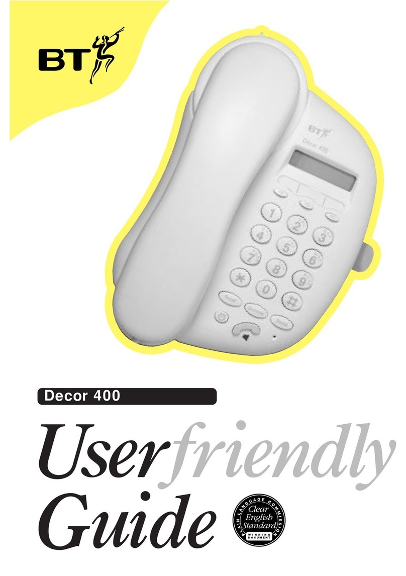 BT Decor 400 Userfriendly Guide