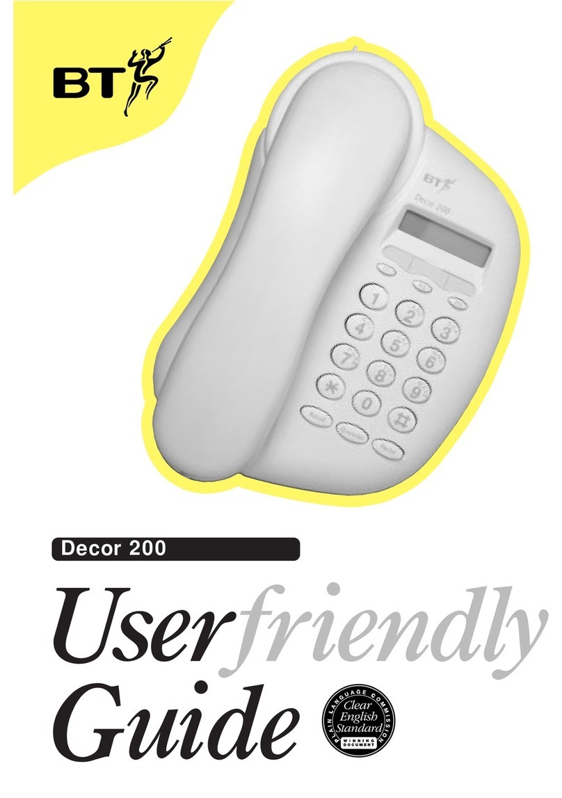 BT DECOR 200 User manual