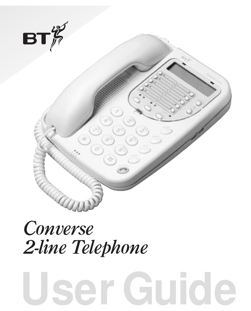 BT 2-Line User manual