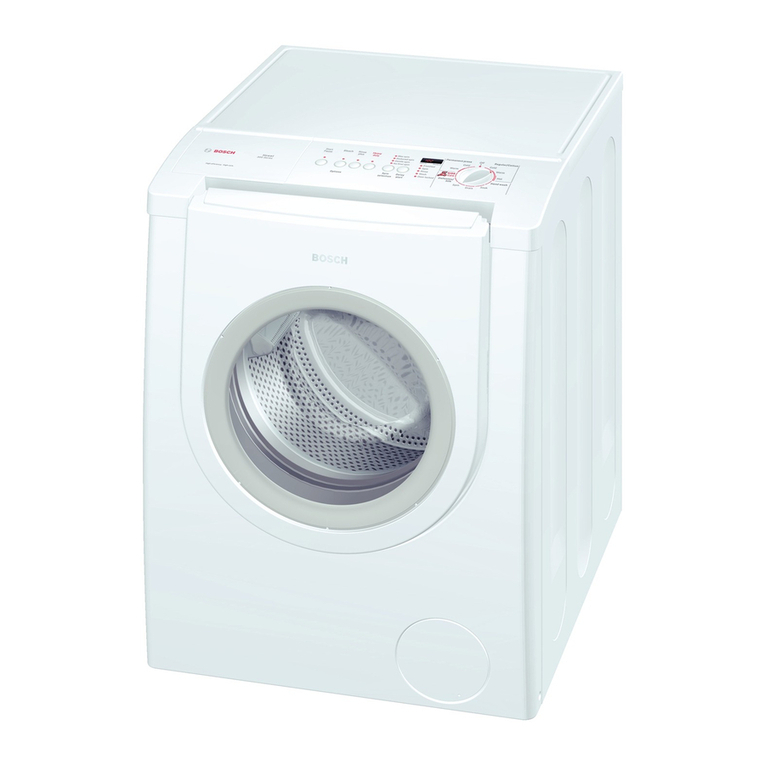 Bosch WFMC2201UC - Nexxt 300 Series Washer Operating, care and installation instructions