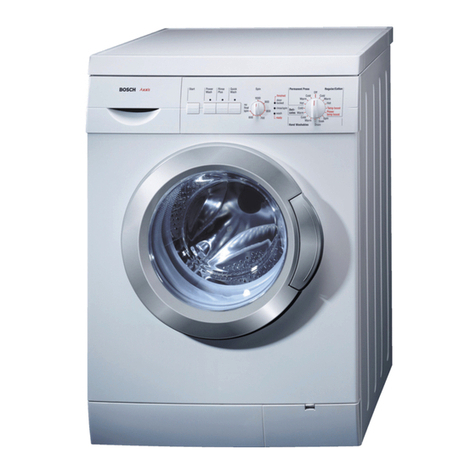 Bosch AXXUS WFL 2050 Operating & installation instruction