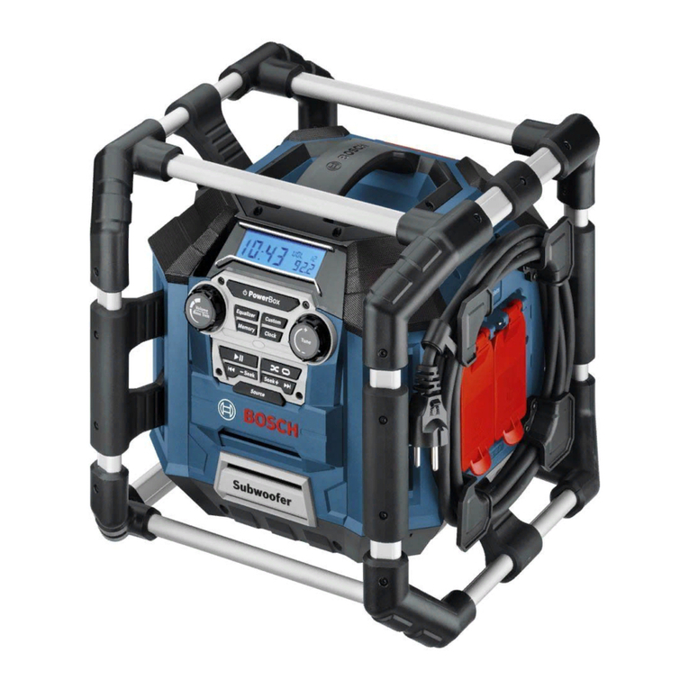 Bosch PB360S Assembly instructions