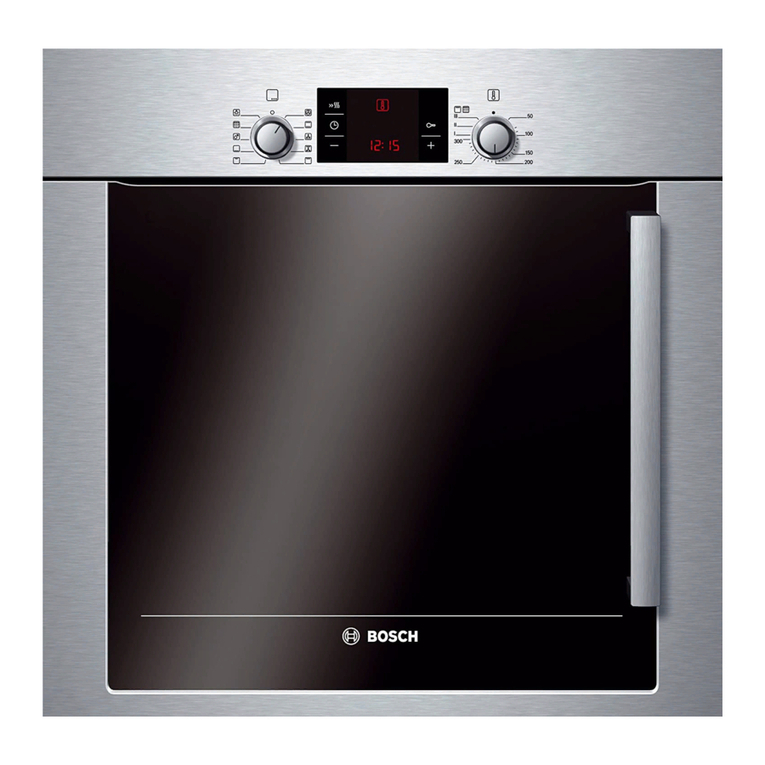 Bosch BOSCH WALL OVENS User manual
