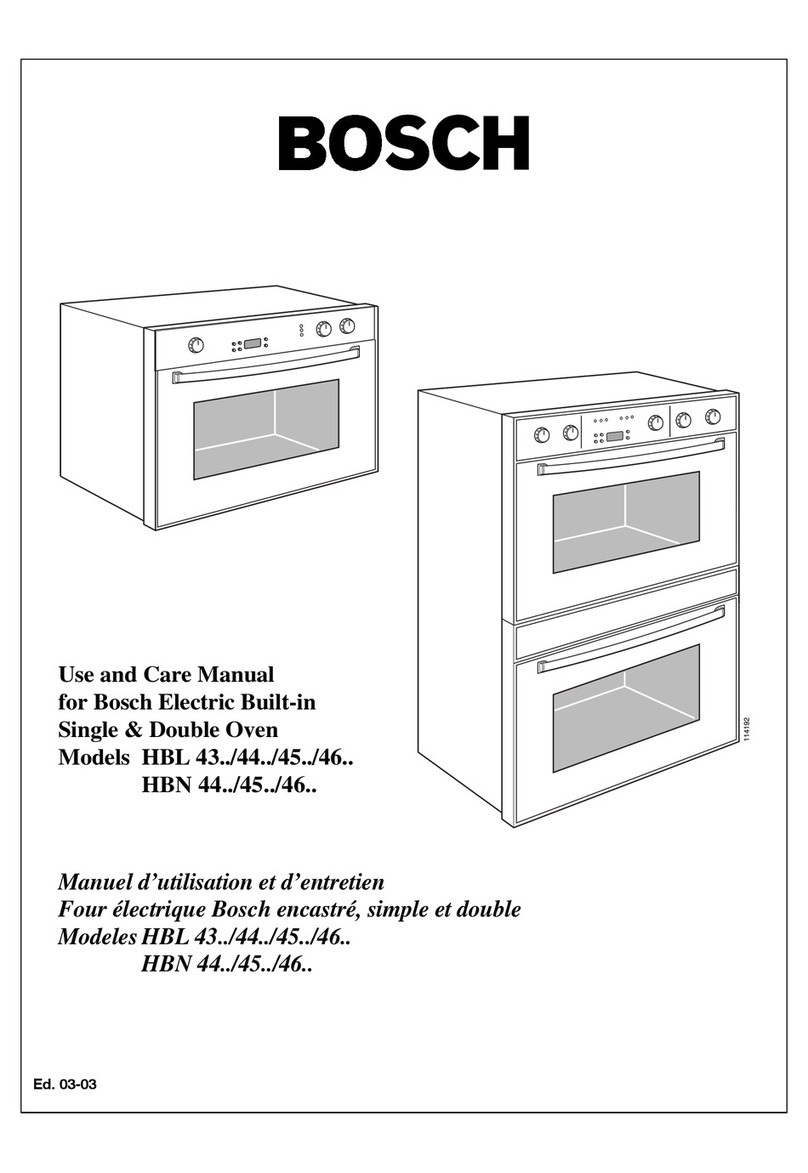Bosch HBL 44 Series User manual