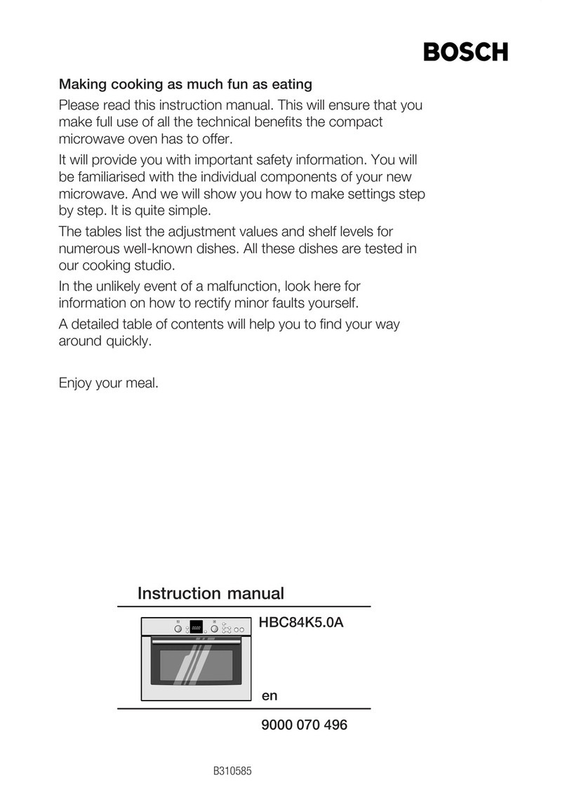 Bosch HBC84K5.0A User manual