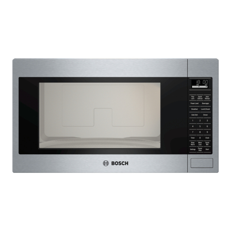 Bosch HMB5020 - Microwave use and care manual