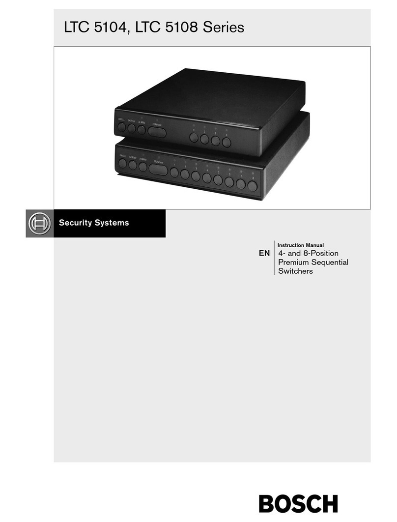 Bosch LTC 5104 Series User manual