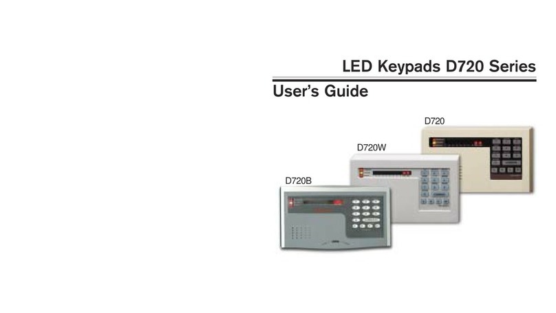 Bosch D720 user guide
