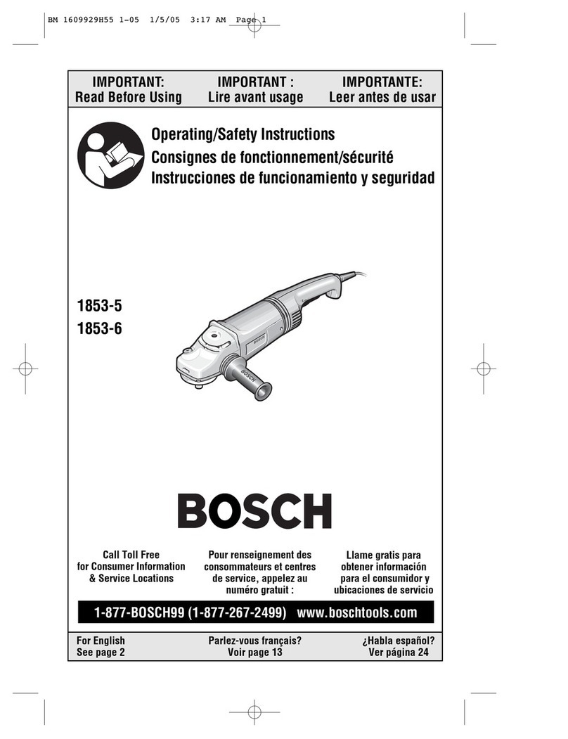 Bosch 1853-6 Assembly instructions