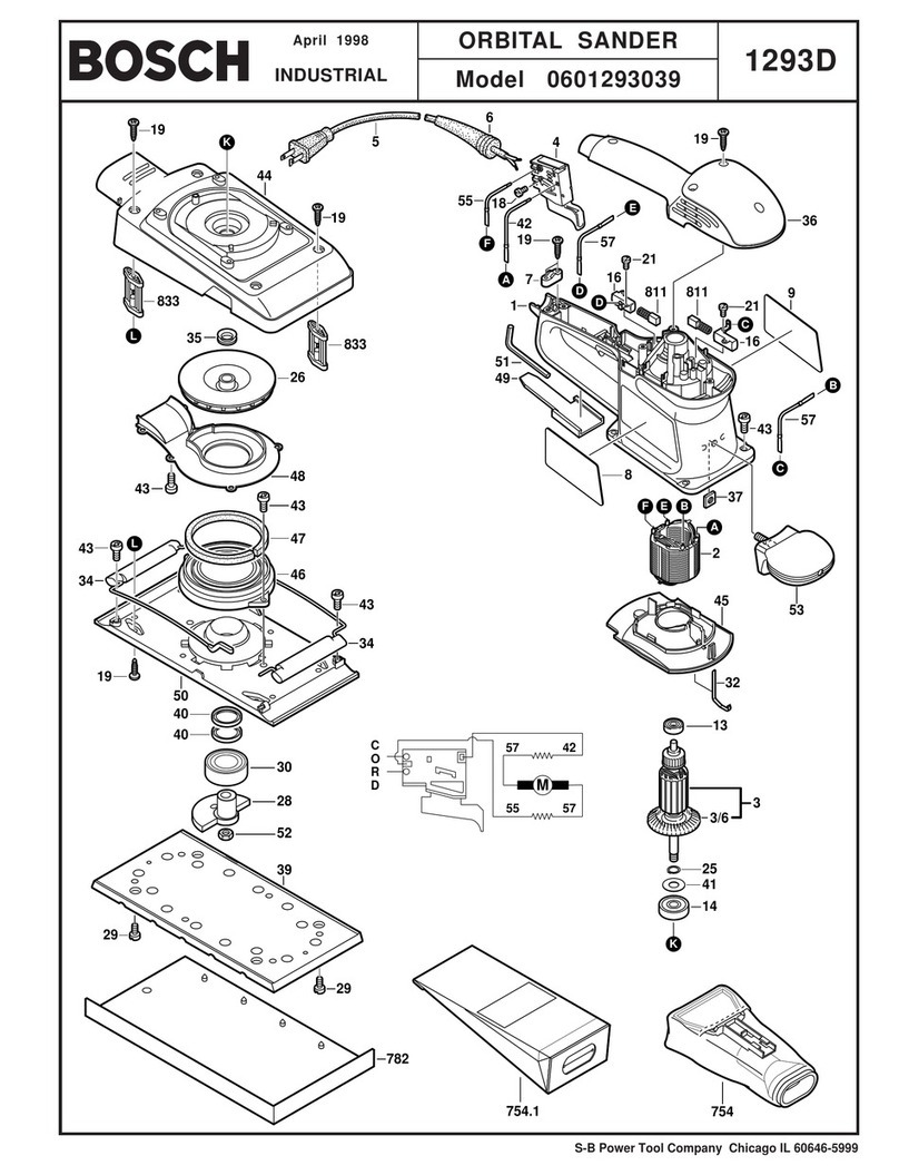 Bosch 601293039 User manual