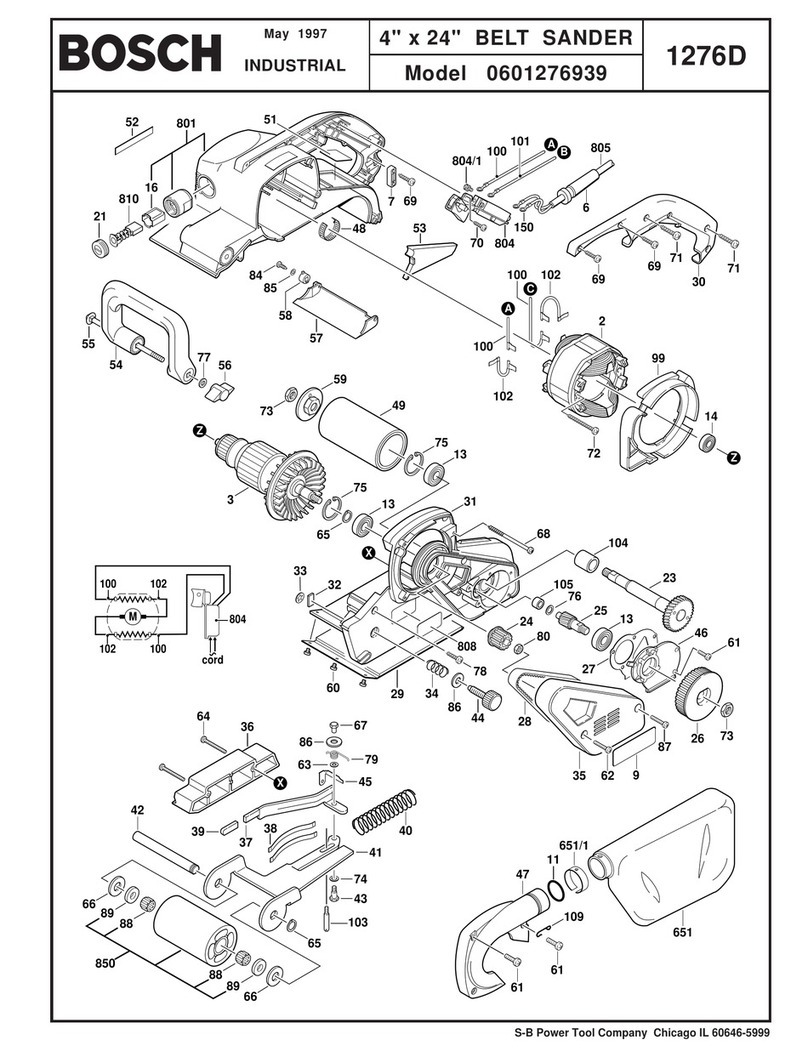 Bosch 601276939 parts list
