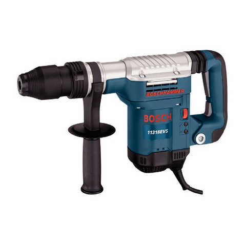 Bosch 11318EVS - SDS-max Demolition Hammer Assembly instructions