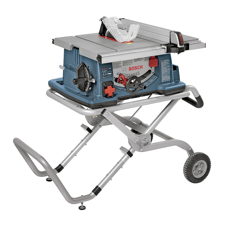 Bosch 4100DG-09 User manual