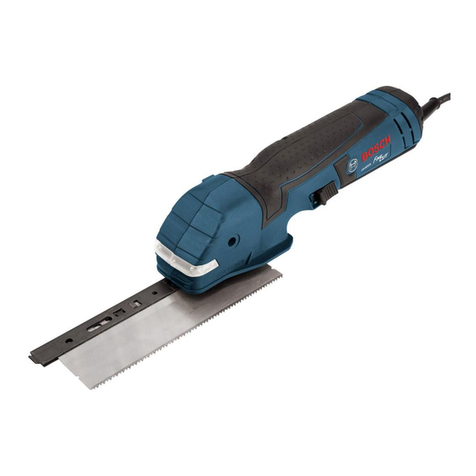 Bosch 1640VS - Flush Cut VS Miter Saw Assembly instructions