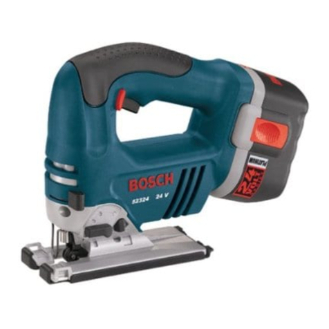 Bosch 601598260 User manual