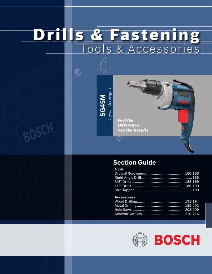 Bosch SG45M User manual